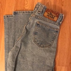 Vintage Bongo Jeans Size 9 High Waited - Rare Tag